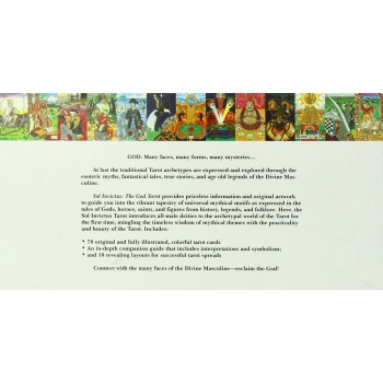 Sol Invictus: The God Tarot kortos Schiffer Publishing